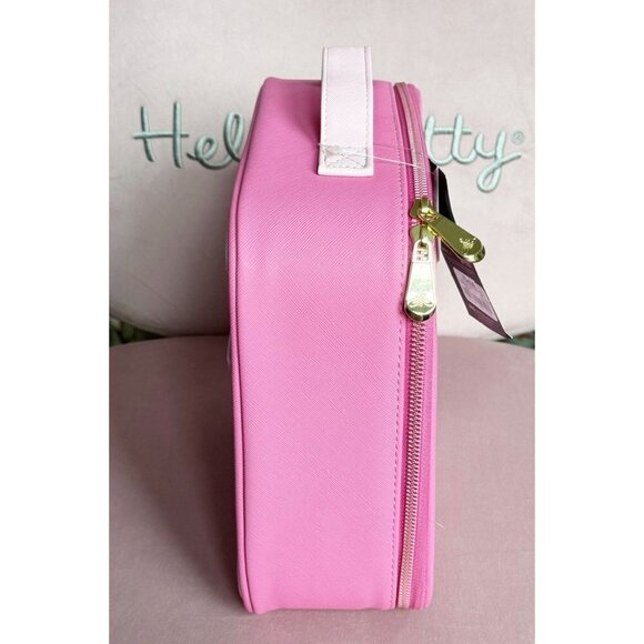 IMPRESSIONS VANITY BARBIE PINK COSMETIC BAG WITH REMOVABLE DIVIDERS ~ NEW - Picture 7 of 11